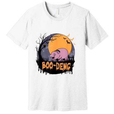 Moo Deng Halloween Boo Deng Halloween Premium T-Shirt
