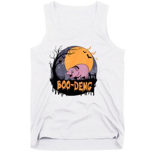 Moo Deng Halloween Boo Deng Halloween Tank Top