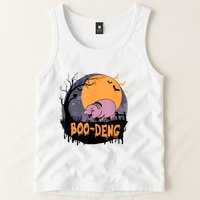 Moo Deng Halloween Boo Deng Halloween Tank Top