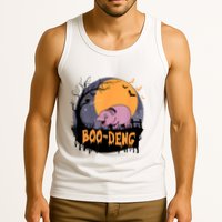 Moo Deng Halloween Boo Deng Halloween Tank Top