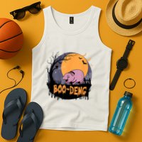 Moo Deng Halloween Boo Deng Halloween Tank Top