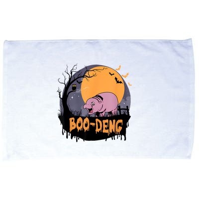 Moo Deng Halloween Boo Deng Halloween Microfiber Hand Towel