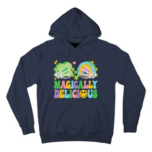 Magically Delicious Hippie St Patrick's Day Skeleton Charms Hoodie