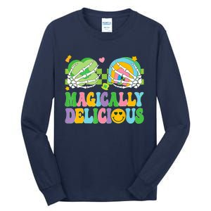 Magically Delicious Hippie St Patrick's Day Skeleton Charms Tall Long Sleeve T-Shirt