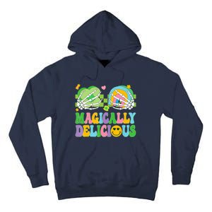 Magically Delicious Hippie St Patrick's Day Skeleton Charms Tall Hoodie