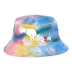 My Dog Hates Biden Funny Anti Biden Tie Dye Newport Bucket Hat