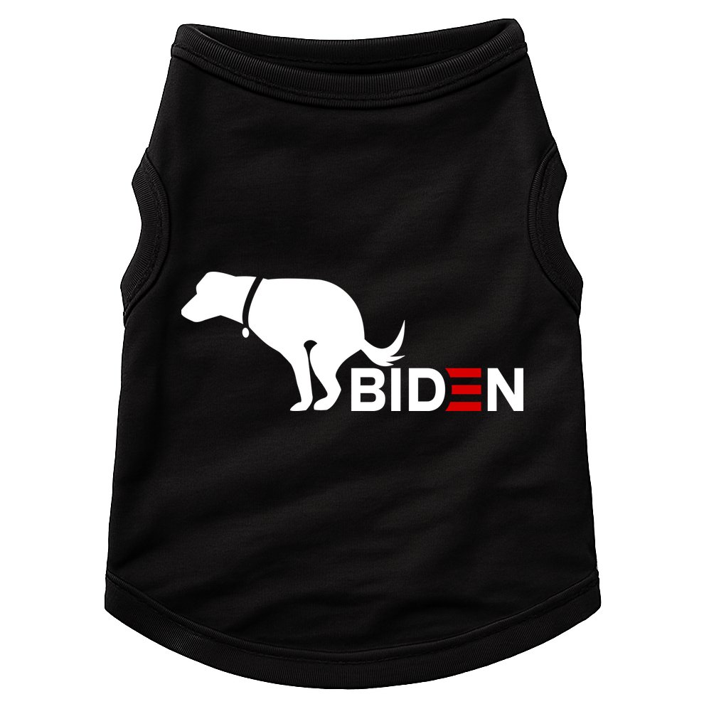 My Dog Hates Biden Funny Anti Biden Doggie Tank