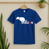 My Dog Hates Biden Funny Anti Biden T-Shirt