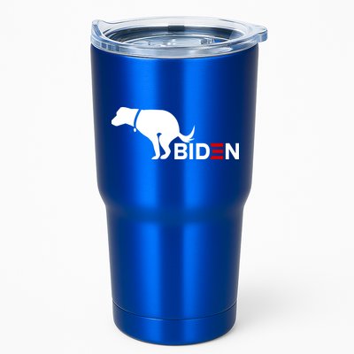 My Dog Hates Biden Funny Anti Biden Tumbler