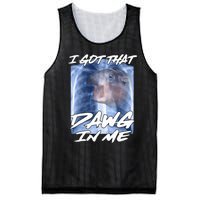 Moo Deng Hippo Funny Ironic Meme Xray I Got That Dawg In Me Mesh Reversible Basketball Jersey Tank