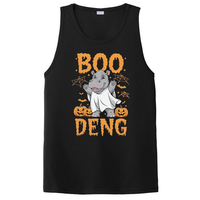 Moo Deng Halloween Cute Baby Pygmy Hippo PosiCharge Competitor Tank