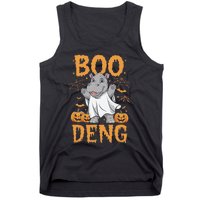 Moo Deng Halloween Cute Baby Pygmy Hippo Tank Top