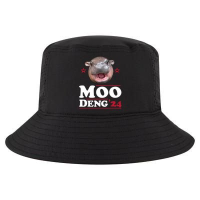 Moo Deng Hippo Cute Baby Pygmy Funny Election 2024 Cool Comfort Performance Bucket Hat