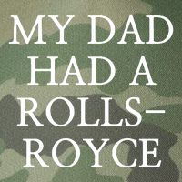 My Dad Had A Rolls Royce Legacy Tie Dye Trucker Hat