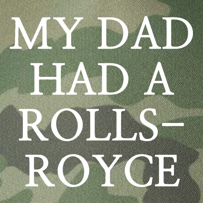 My Dad Had A Rolls Royce Legacy Tie Dye Trucker Hat