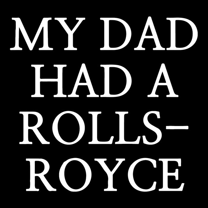 My Dad Had A Rolls Royce Youth Performance Sprint T-Shirt