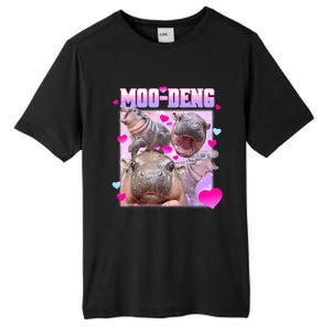 Moo Deng Hippo Baby Pygmy Funny Tall Fusion ChromaSoft Performance T-Shirt