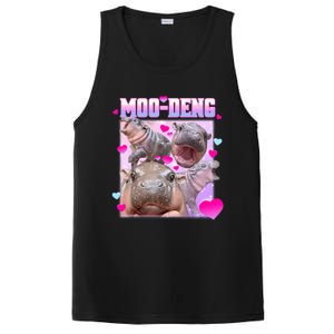 Moo Deng Hippo Baby Pygmy Funny PosiCharge Competitor Tank