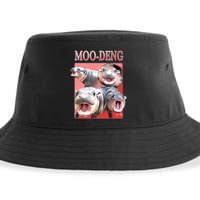 Moo Deng Hippo Meme Funny Sustainable Bucket Hat