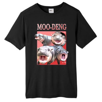 Moo Deng Hippo Meme Funny Tall Fusion ChromaSoft Performance T-Shirt