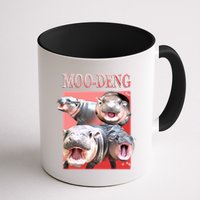 Moo Deng Hippo Meme Funny Mug