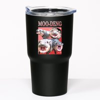 Moo Deng Hippo Meme Funny Tumbler