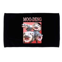 Moo Deng Hippo Meme Funny Microfiber Hand Towel