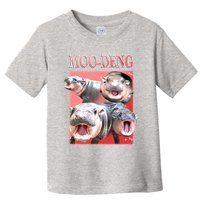 Moo Deng Hippo Meme Funny Toddler T-Shirt