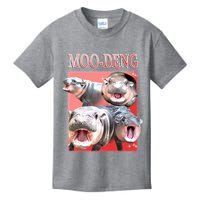 Moo Deng Hippo Meme Funny Kids T-Shirt