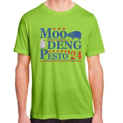 Moo Deng Hippo 2024 And Pesto The Penguin For Animal Lovers Adult ChromaSoft Performance T-Shirt