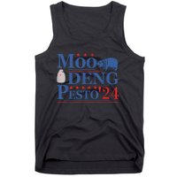 Moo Deng Hippo 2024 And Pesto The Penguin For Animal Lovers Tank Top