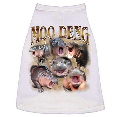 Moo Deng Hippo Meme Funny Animal Doggie Tank