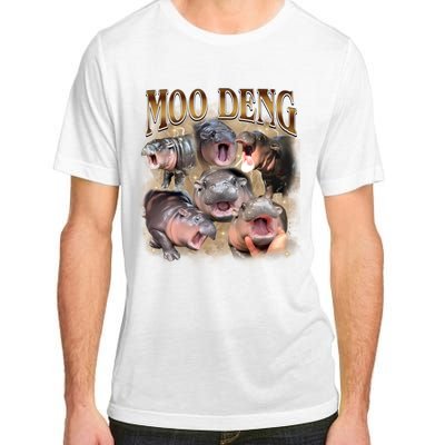 Moo Deng Hippo Meme Funny Animal Adult ChromaSoft Performance T-Shirt