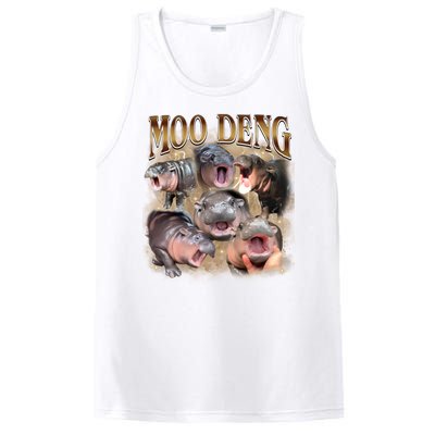 Moo Deng Hippo Meme Funny Animal PosiCharge Competitor Tank