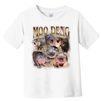 Moo Deng Hippo Meme Funny Animal Toddler T-Shirt