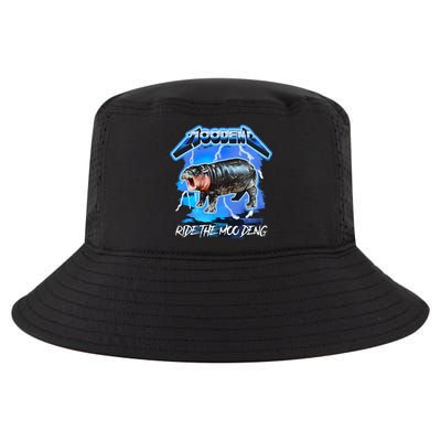 Moo Deng Hippo Ride The Moo Deng Cool Comfort Performance Bucket Hat