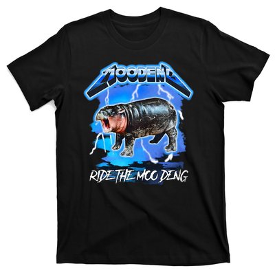 Moo Deng Hippo Ride The Moo Deng T-Shirt