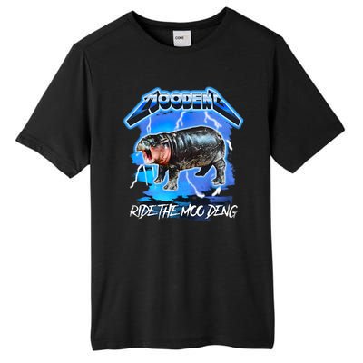 Moo Deng Hippo Ride The Moo Deng Tall Fusion ChromaSoft Performance T-Shirt