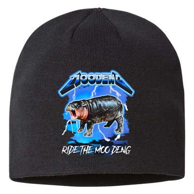 Moo Deng Hippo Ride The Moo Deng Sustainable Beanie