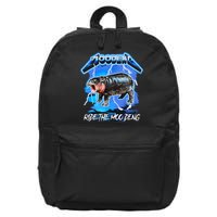 Moo Deng Hippo Ride The Moo Deng 16 in Basic Backpack