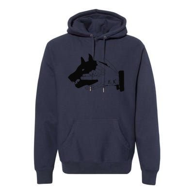 Megumi Dog Hand Shadow Devine Premium Hoodie