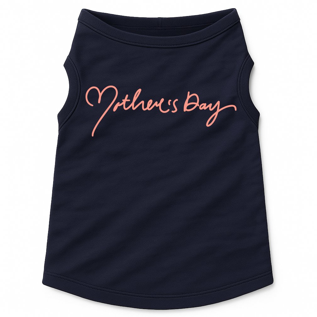 Mother's Day Heart Cute Gift Doggie Tank