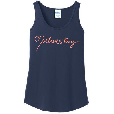 Mother's Day Heart Cute Gift Ladies Essential Tank