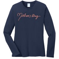 Mother's Day Heart Cute Gift Ladies Long Sleeve Shirt