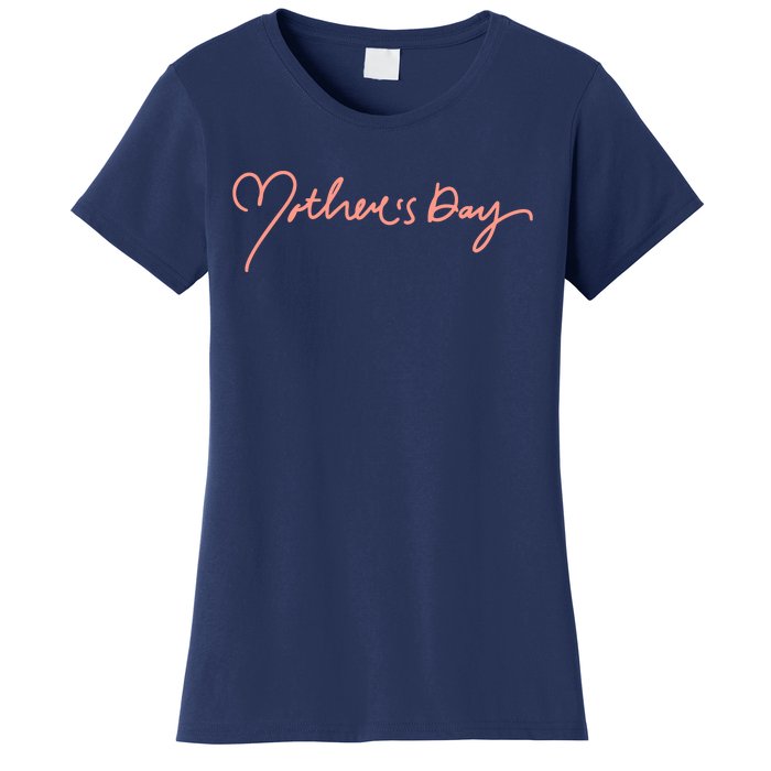 Mother's Day Heart Cute Gift Women's T-Shirt