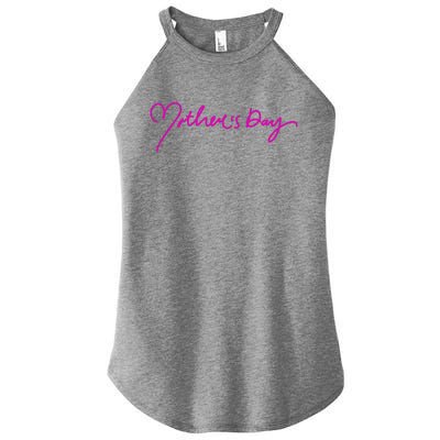 Mother's Day Heart Cute Gift Women's Perfect Tri Rocker Tank