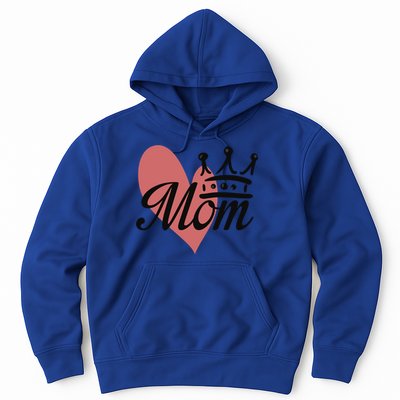 Mother's Day Heart Mom Queen Love Mama 'S Cool Gift Hoodie