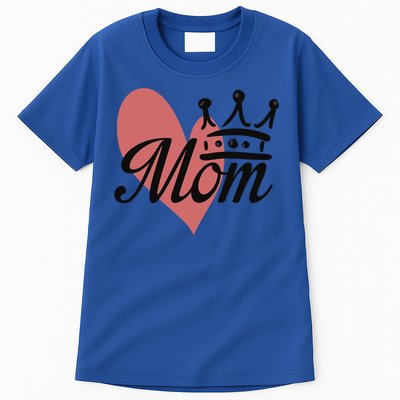 Mother's Day Heart Mom Queen Love Mama 'S Cool Gift Tall T-Shirt