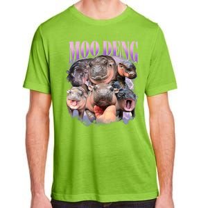 Moo Deng Hippo Meme Funny Adult ChromaSoft Performance T-Shirt