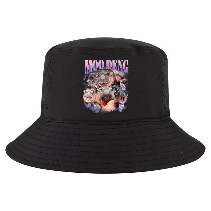 Moo Deng Hippo Meme Funny Cool Comfort Performance Bucket Hat